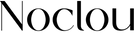 Black 'Noclou' logo on a white background